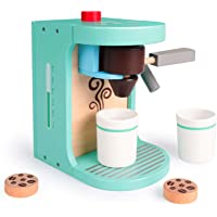 Juguete para máquina de café de Madera- Juguete Educativo temprano Juegos de Cocina Alienta el Juego imaginativo Juego…